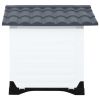 Dog House Gray 35.6"x26.8"x26" Polypropylene