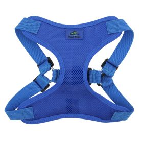 Wrap and Snap Choke Free Dog Harness (Color: Cobalt Blue, size: medium)