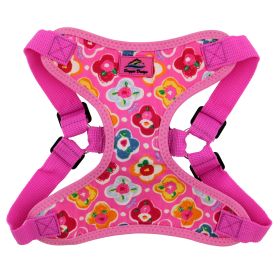 Wrap and Snap Choke Free Dog Harness (Color: Maui Pink, size: large)