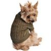 Dog Cable Knit 100% Cotton Sweater