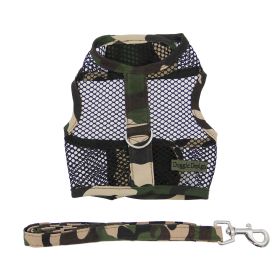 Camouflage Cool Mesh Netted Harness (size: X-Small)