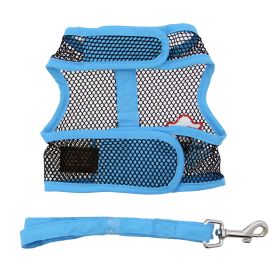 Cool Mesh Dog Harness Under the Sea Collection (Color: Pirate Octopus Blue and Black, size: X-Small)