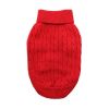 Dog Cable Knit 100% Cotton Sweater