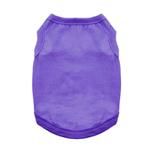 100% Cotton Dog Tanks (Color: Ultra Violet, size: 3X-Large)