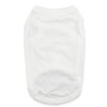 100% Cotton Dog Tanks (Color: White, size: 3X-Large)