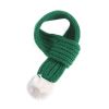 Pet knit Christmas scarf Creative teddy scarf cat dog pet supplies pet clothing dog scarf; cat scarf