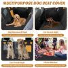 Waterproof Pet Seat Protector Dog Car Seat Cover for Back Seat