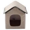 Pet Life "Hush Puppy" Electronic Heating and Cooling Smart Collapsible Pet House