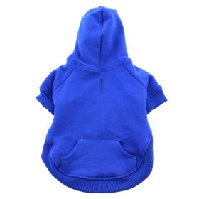 Flex Fit Hoodie (Color: Blue, size: X-Small)