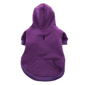 Flex Fit Hoodie (Color: Purple, size: X-Large)