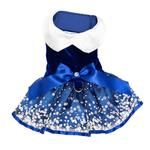 Holiday Dress (Color: Snowflakes, size: X-Large)