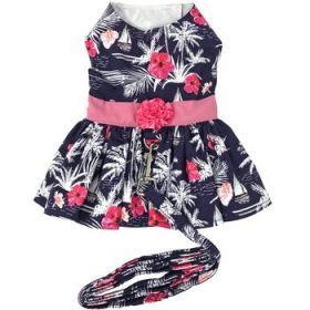 Moonlight  Sails Harness Dress with Matching Leash (size: X-Small)