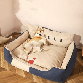 Kennel Four Seasons Universal Removable And Washable Bed (Option: British Style-XL)