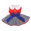 Sailor Girl with Matching Leash Dress