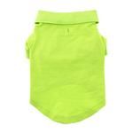 Polos Solid (Color: Green Flash, size: 3X-Large)